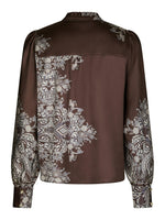 Neo Noir Massima Paisley Border Mørkebrun
