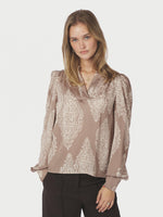 Neo Noir Rosslyn Paisley Dark Taupe
