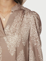 Neo Noir Rosslyn Paisley Dark Taupe