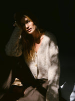 Neo Noir Lavanda Knit Cardigan Sand
