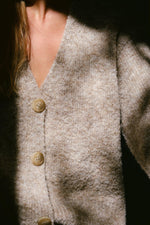 Neo Noir Lavanda Knit Cardigan Sand
