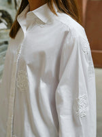 Neo Noir Dalma Dori Embroidery Hvid