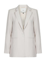 Neo Noir Woven Blazer Ivory