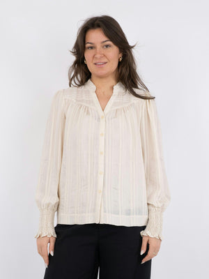 Neo Noir Camisa Blouse Creme