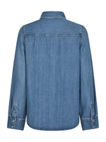 Neo Noir Roger denim skjorte
