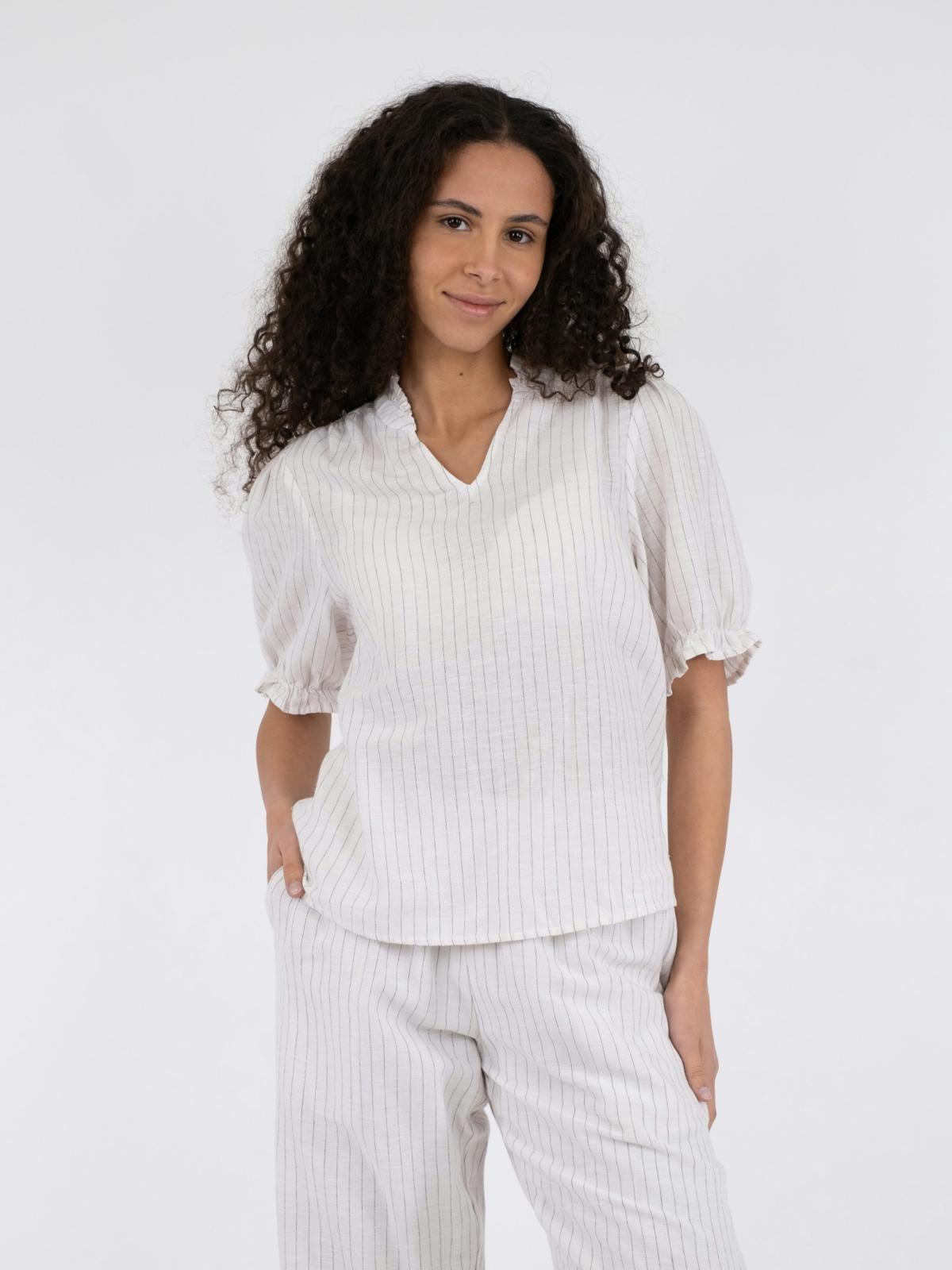 Neo Noir Odesa Simple Stripe bluse