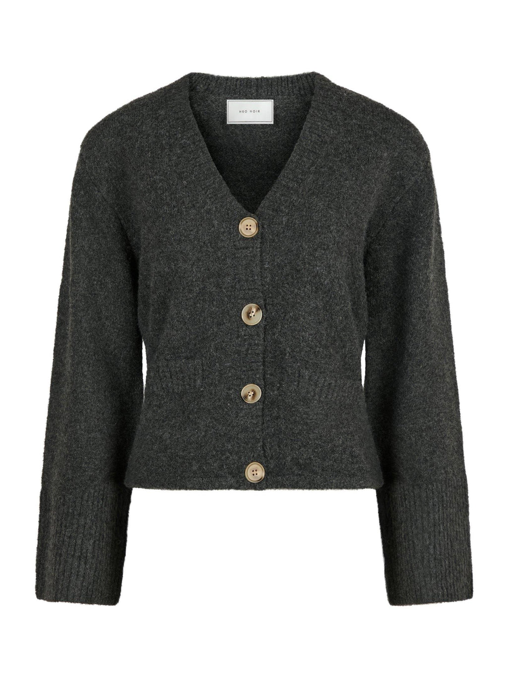 Neo Noir Pixie Knit Cardigan Antracit