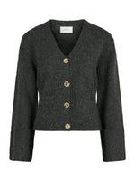 Neo Noir Pixie Knit Cardigan Antracit