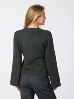 Neo Noir Pixie Knit Cardigan Antracit