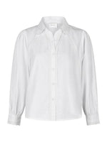 Neo Noir Tilly Poplin Skjorte Hvid