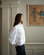Neo Noir Tilly Poplin Skjorte Hvid
