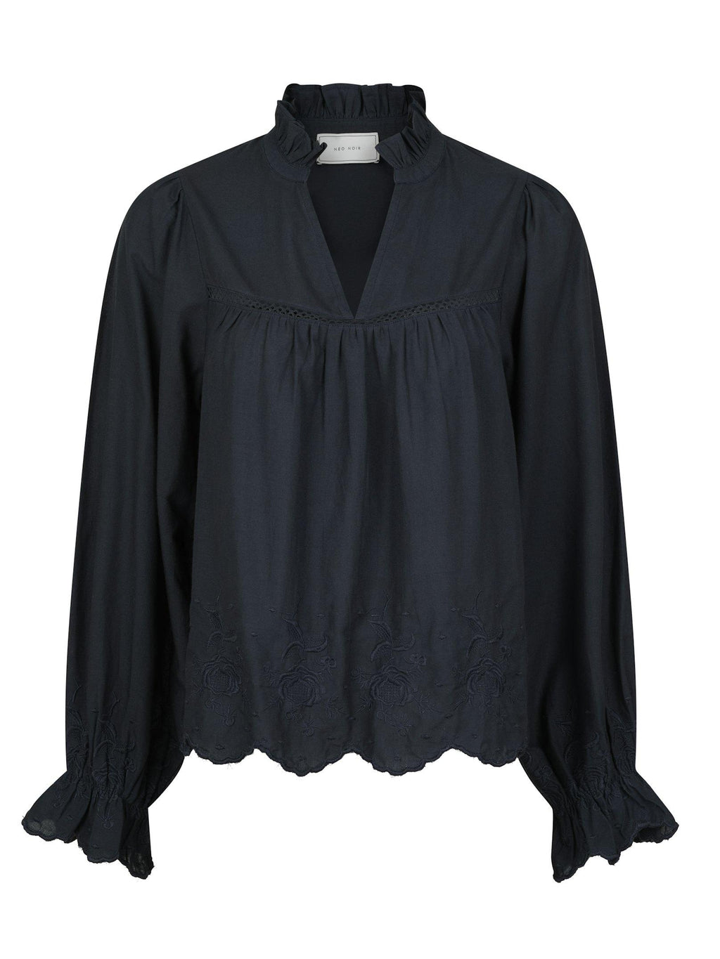 Neo Noir Heline Bluse Navy