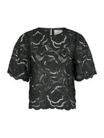 Neo Noir Trisha Big Lace bluse