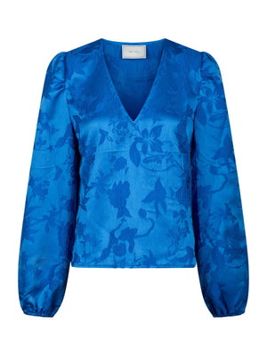 Neo Noir Palmino Jacquard bluse