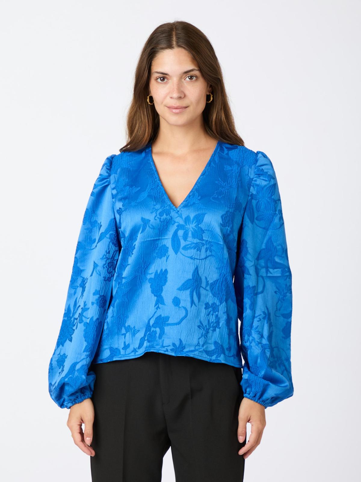 Neo Noir Palmino Jacquard bluse