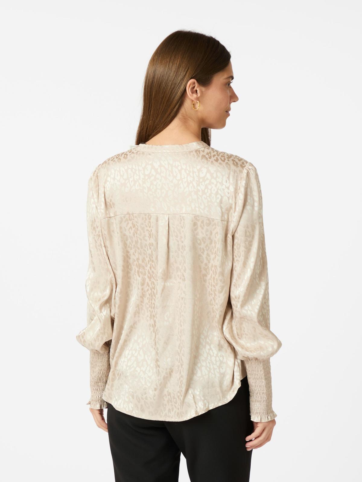 Neo Noir Landa Leo Jacquard bluse