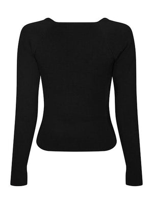 Neo Noir Elaina Bluse Sort