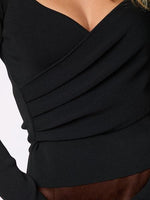 Neo Noir Elaina Bluse Sort