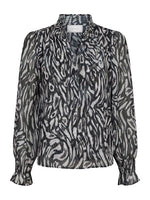 Neo Noir Graphic Leo Bluse