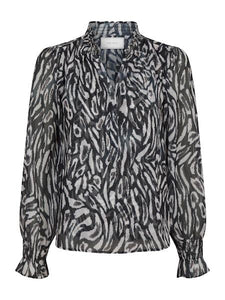 Neo Noir Graphic Leo Bluse