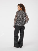 Neo Noir Graphic Leo Bluse