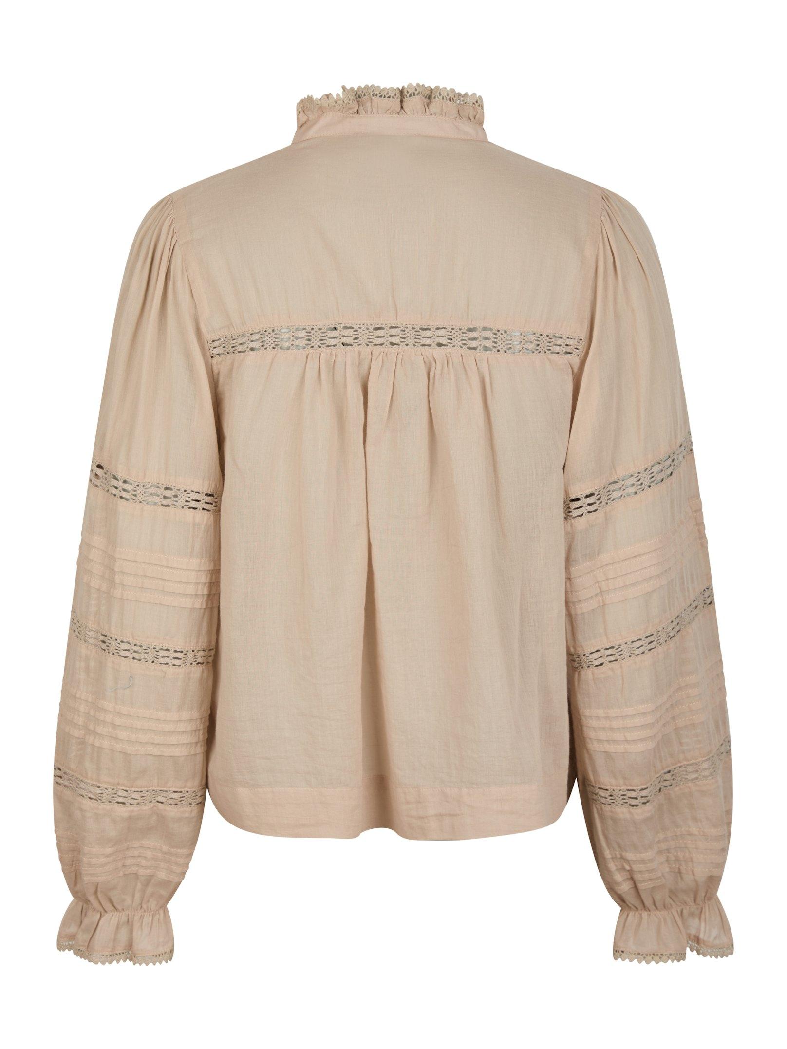 Neo Noir Lyla S Voile Skjorte Toffee