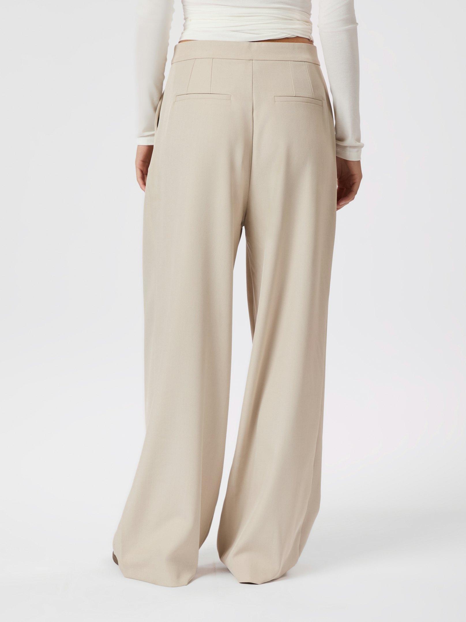 Neo Noir Zalka Eyelet Bukser Sand