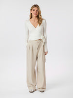 Neo Noir Zalka Eyelet Bukser Sand