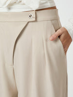Neo Noir Zalka Eyelet Bukser Sand
