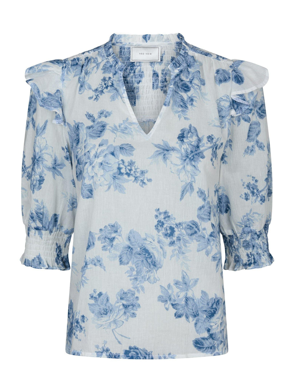 Neo Noir Davina Blomster Bluse