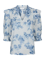 Neo Noir Davina Blomster Bluse