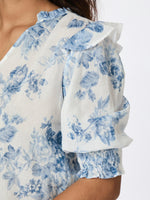 Neo Noir Davina Blomster Bluse