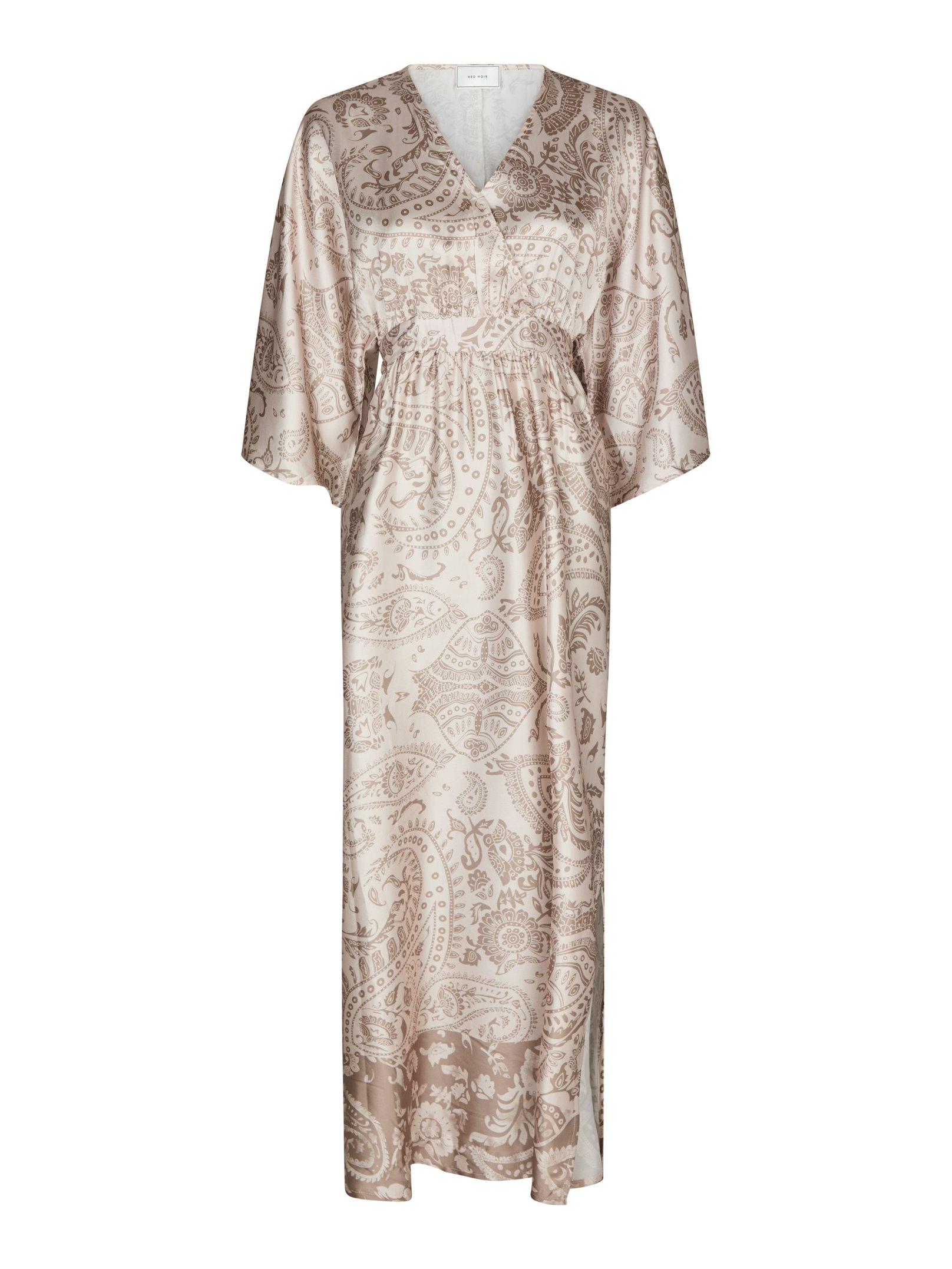 Neo Noir Reve kjole Paisley Taupe