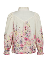 Neo Noir Calloma Bluse Blomsterprint