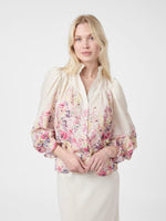 Neo Noir Calloma Bluse Blomsterprint