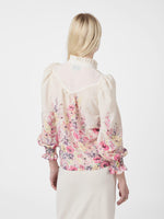 Neo Noir Calloma Bluse Blomsterprint