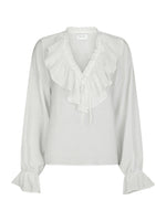 Neo Noir Aminea Bluse Hvid