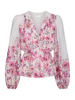 Neo Noir Fie Bluse Blomsterprint