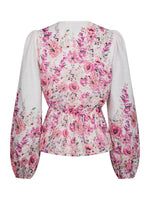 Neo Noir Fie Bluse Blomsterprint