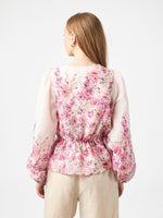 Neo Noir Fie Bluse Blomsterprint