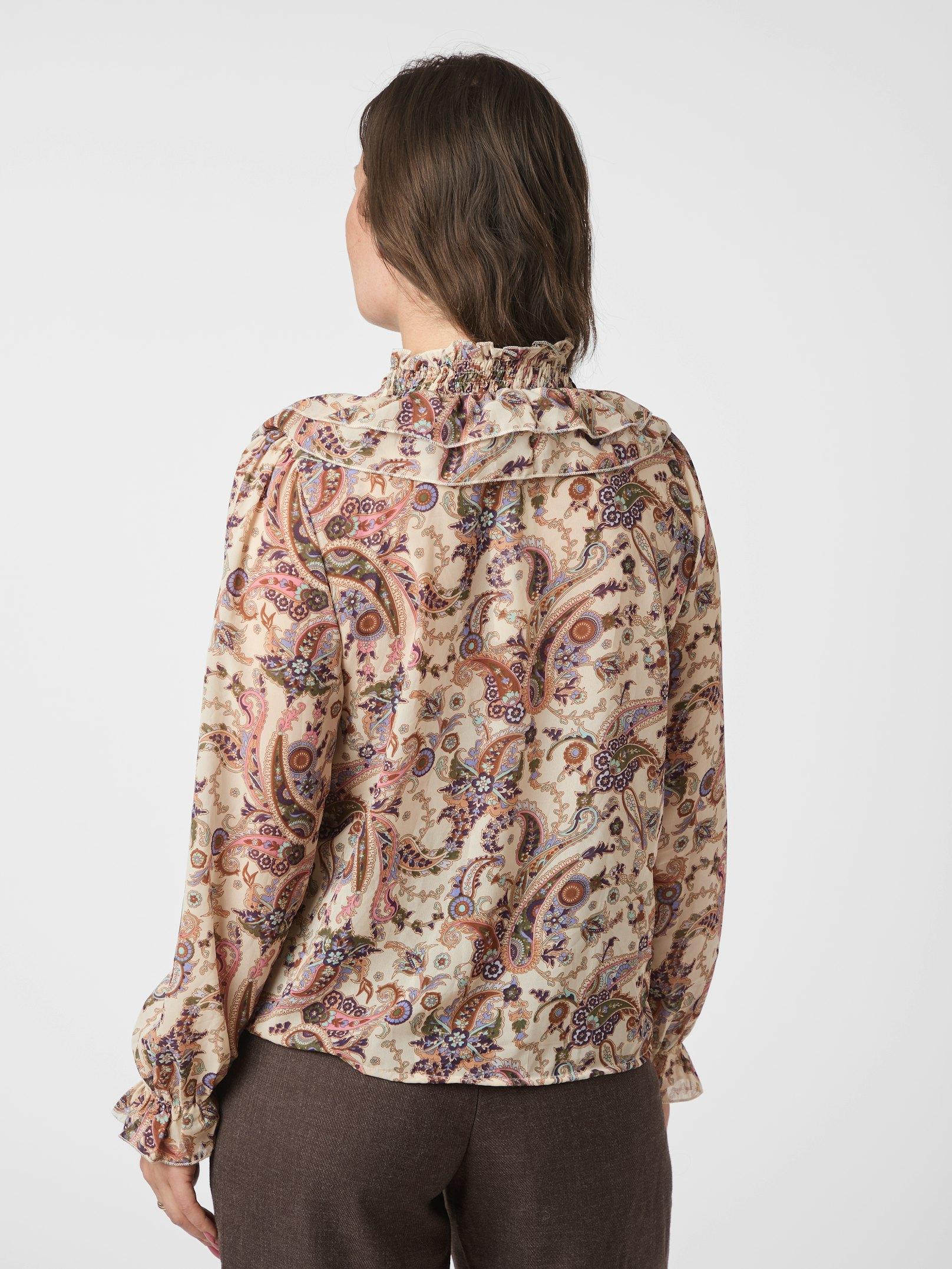 Neo Noir Ivey Bluse Paisley