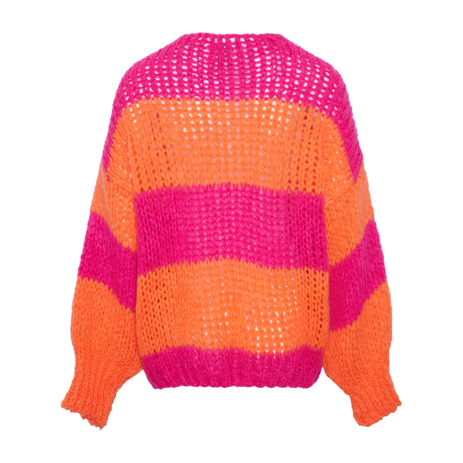 Noella Fora Strikcardigan Pink/Orange