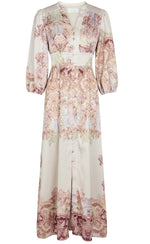 Neo Noir Stellar Kjole Paisley