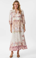 Neo Noir Stellar Kjole Paisley