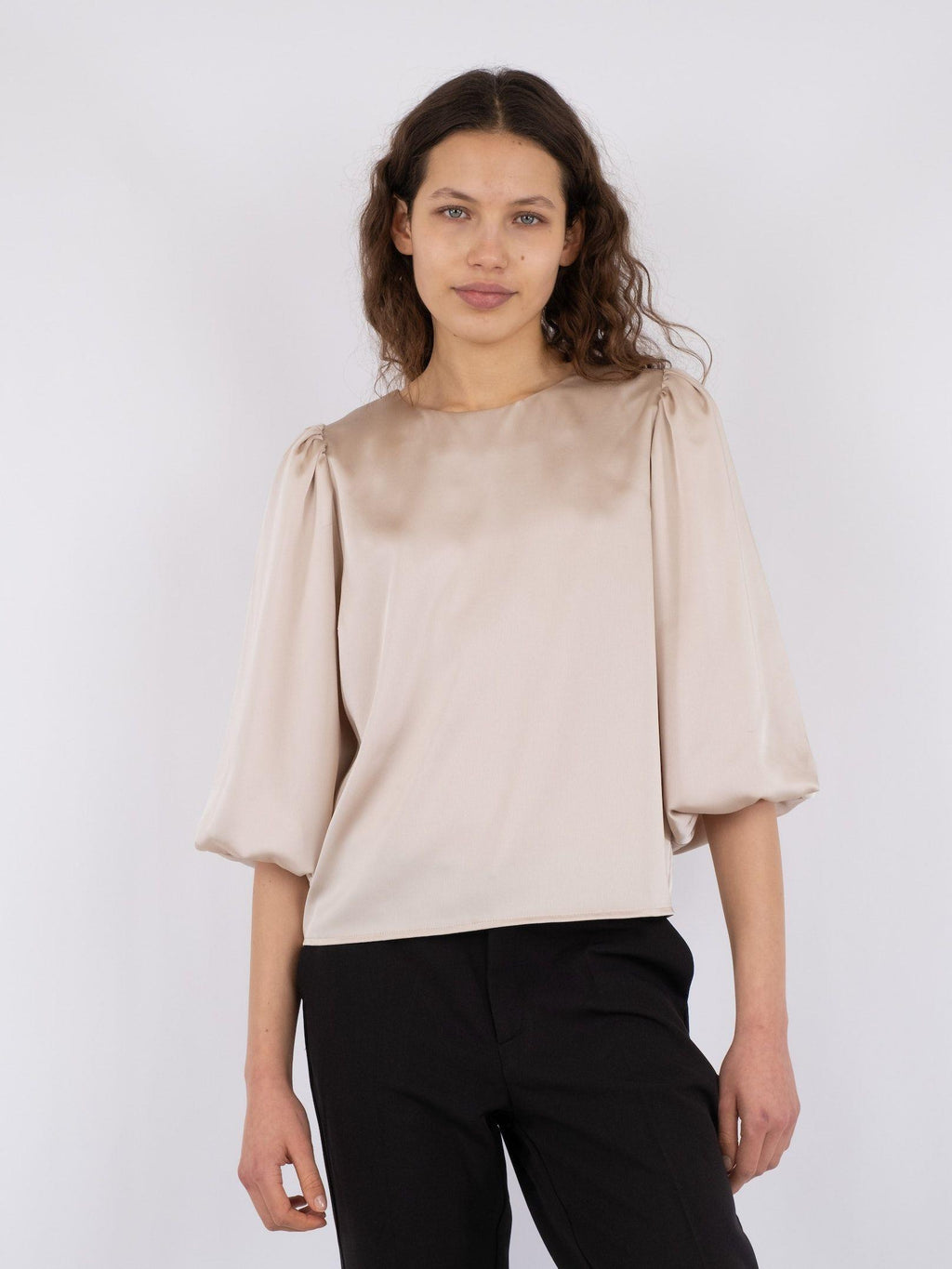 Neo Noir Lorraine soft skjorte
