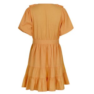 Neo Noir Erika Solid kjole Tangerine
