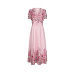 Neo Noir Serna Blomster Kjole Pink