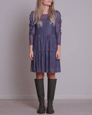Neo Noir Marly Square Mesh kjole