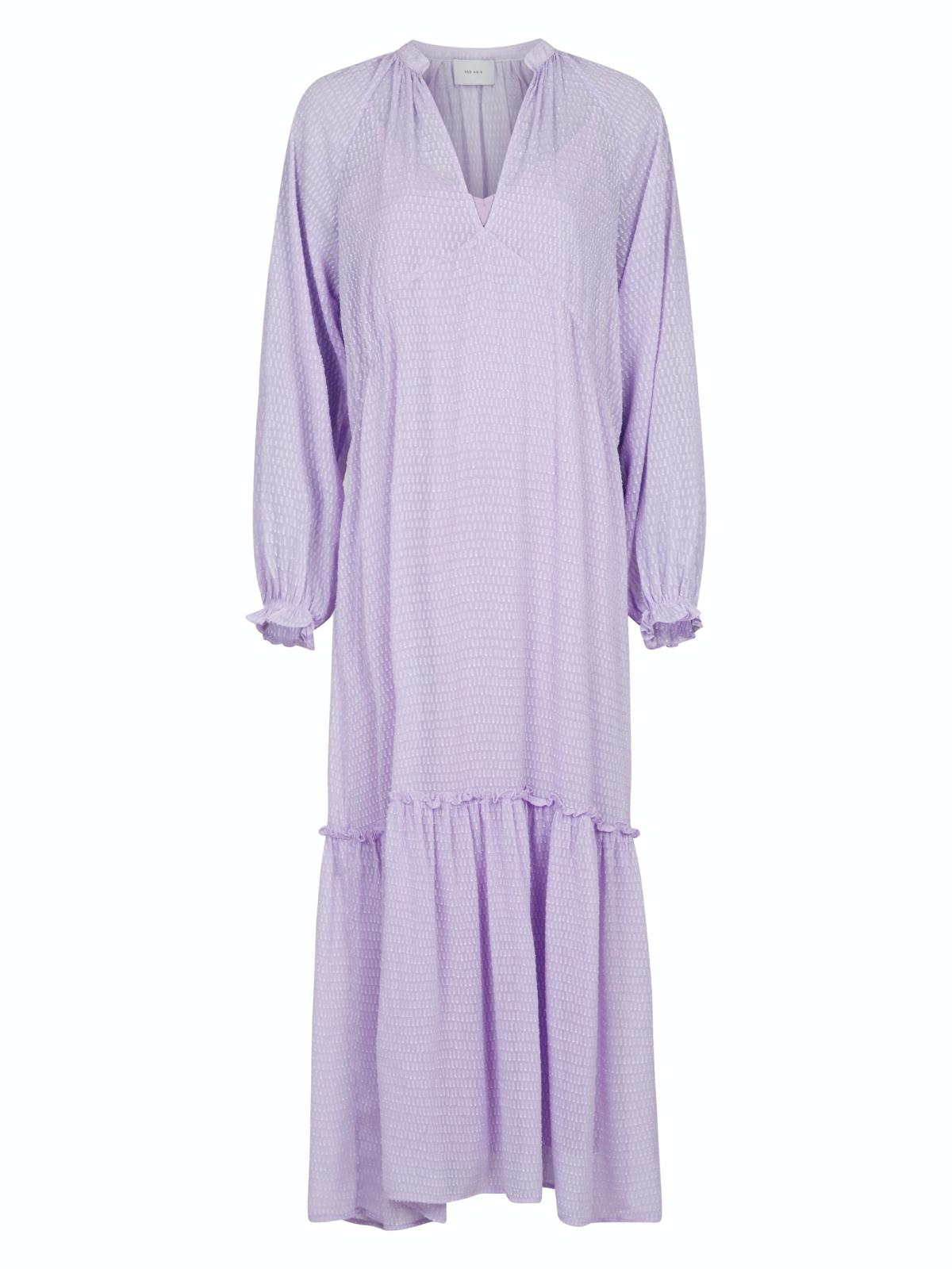 Neo Noir Hallas Crepe kjole Lavendel