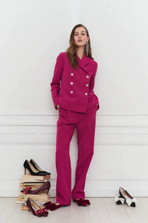Custommade Finja Blazer Fuchsia